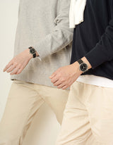 MUS-03 BLACK 34MM + BLACK PARACHUTE STRAP SET