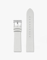 Off-white leather watch bands