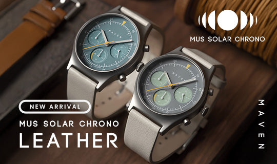 New Arrival｜MUS Solar Chrono Leather