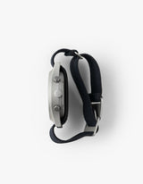 MUS SOLAR C-05 BLACK 40MM + BLACK PARACHUTE STRAP SET