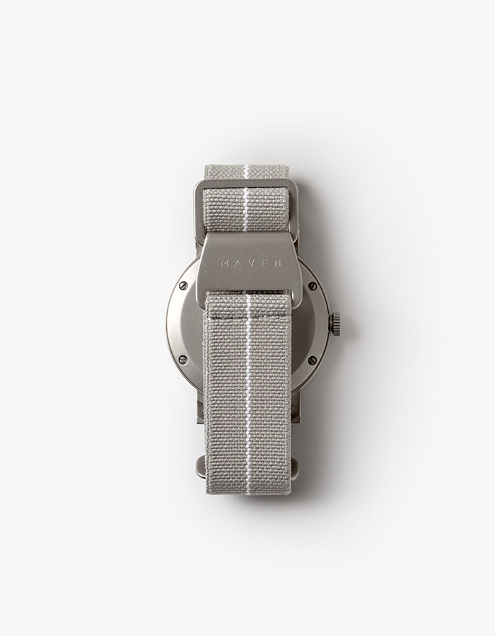 Gray mens field watch