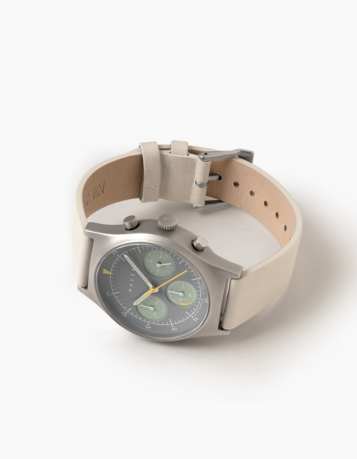 MUS SOLAR C-04 OFFWHITE 40MM + COOL GRAY PARACHUTE STRAP SET