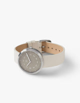 Smoke Green Offwhite minimalist womens watch