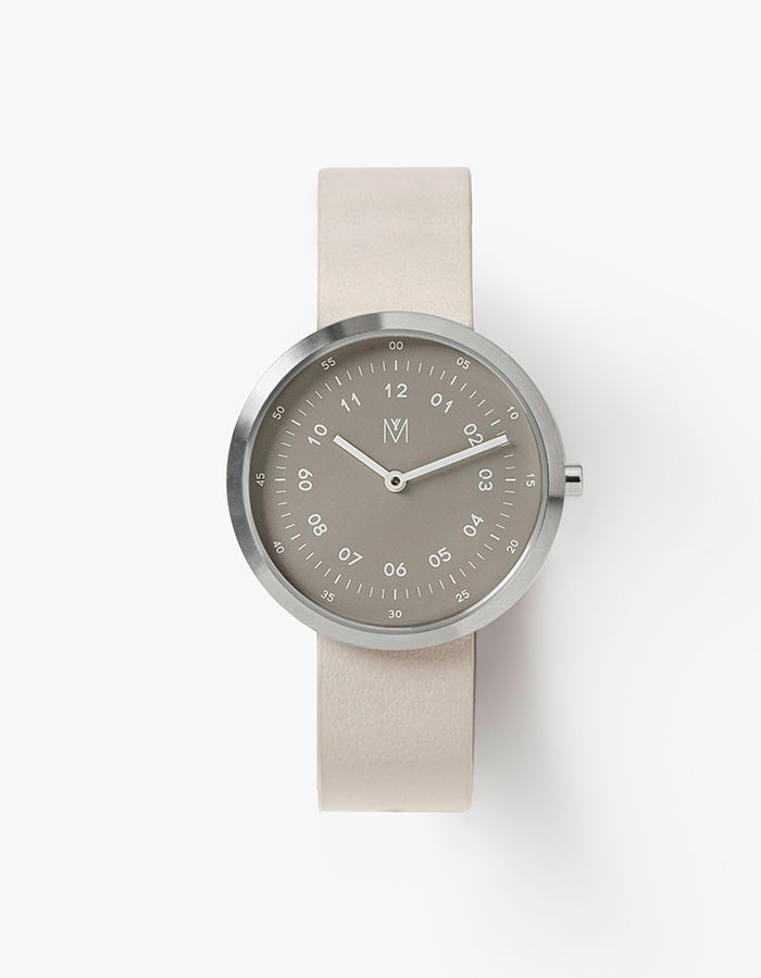 Smoke Green Offwhite minimalist womens watch