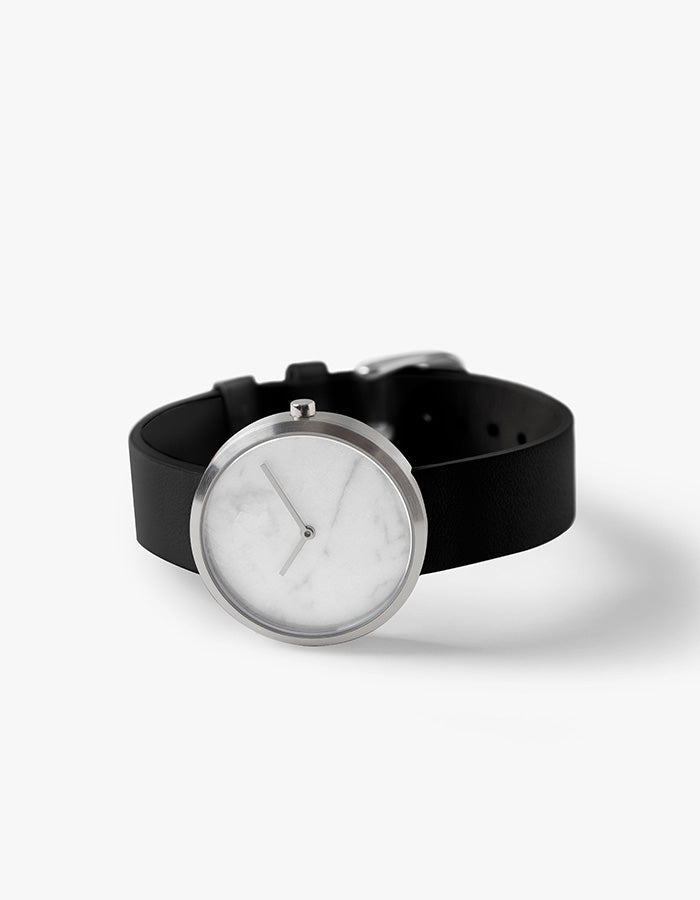 Black minimalist womens watch