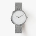 Silver mesh watches for women