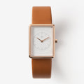 Brown square watches for men